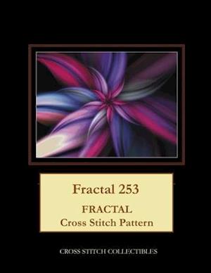 Fractal 253: Fractal cross stitch pattern