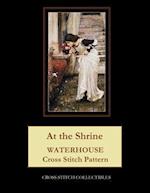 At the Shrine: Waterhouse cross stitch pattern 