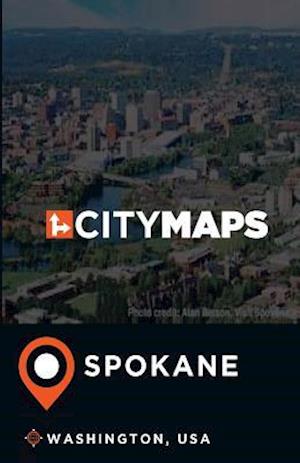 City Maps Spokane Washington, USA