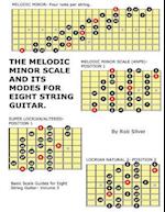 The Melodic Minor Scale and Its Modes for Eight String Guitar