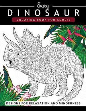 Dinosaur Coloring Book for Adults and Kids