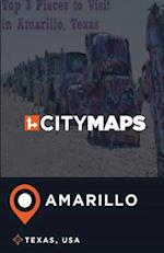 City Maps Amarillo Texas, USA