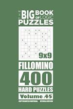 The Big Book of Logic Puzzles - Fillomino 400 Hard (Volume 45)