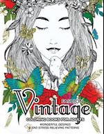 Fashion Vintage Coloring Book for Adult