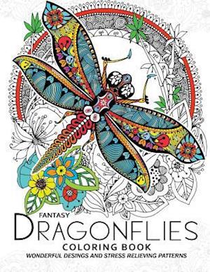 Fantasy Dragonflies Coloring Book for Adult