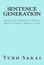 Sentence Generation: Syntax Tree Diagram in English, Spanish, Chinese, Japanese, Ainu 