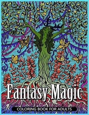 Fantasy Magic Coloring Book for Adults