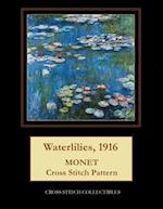 Waterlilies, 1916: Monet cross stitch pattern 