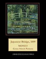 Japanese Bridge, 1899: Monet cross stitch pattern 