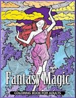 Fantasy Magic Coloring Book for Adults