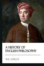 A History of English Philosophy [didactic Press Paperbacks]