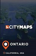 City Maps Ontario California, USA