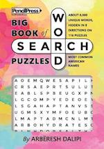 Big Book of Wordsearch Puzzles: Find Most Common American Names 