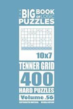 The Big Book of Logic Puzzles - Tenner Grid 400 Hard (Volume 56)