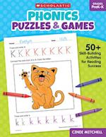 Phonics Puzzles & Games for Prek-K