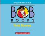Bob Books - First Stories Hardcover Bind-Up Phonics, Ages 4 and Up, Kindergarten (Stage 1