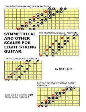 Symmetrical and Other Scales for Eight String Guitar