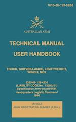 Technical Manual User Handbook Truck, Surveillance, Lightweight, Winch, Mc2