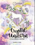 Crystal Unicorn Tarot Coloring Book