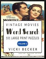 Vintage Movies Word Search