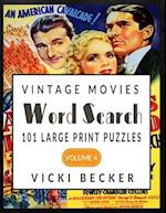 Vintage Movies Word Search