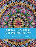 Mega Doodle Coloring Book