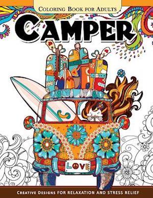 Camper Coloring Book for Adults