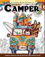 Camper Coloring Book for Adults