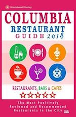 Columbia Restaurant Guide 2018