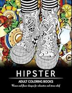 Hipster Adult Coloring Book