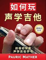 How to Play Acoustic Guitar (Chinese Edition)