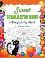 Sweet Halloween: A Fun Coloring Book 