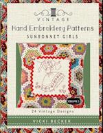 Vintage Hand Embroidery Patterns Sunbonnet Girls