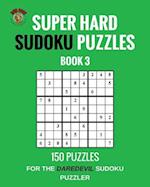 Super Hard Sudoku Puzzles (Book 3)