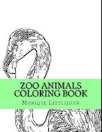 Zoo Animals Coloring Book