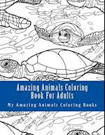 Amazing Animals Coloring Book for Adults
