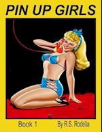 Pin-Up Girls Book 1 Coloring Book