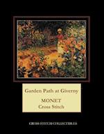 Garden Path at Giverny: Monet cross stitch pattern 