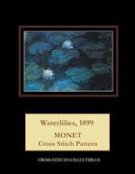 Waterlilies, 1899: Monet cross stitch pattern 