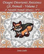 Disegni Divertenti Antistress - Gli Animali - Volume 2