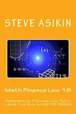 Math Finance Law 18