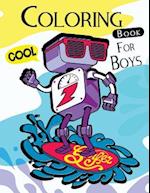 Cool Coloring Book For Boys