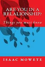 Are You in a Relalionship?