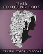 Hair Coloring Book for Adults