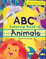 ABC Coloring Book of Animals (Children's Book, Alphabet Book, Preschoolers Book, Age 3-5)