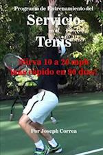 Programa de Entrenamiento del Servicio En El Tenis