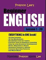 Preston Lee's Beginner English Lesson 1 - 20