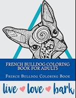 French Bulldog Coloring Book for Adults