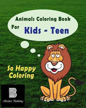 Animals Coloring Book for Teens
