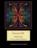 Fractal 396: Fractal cross stitch pattern 